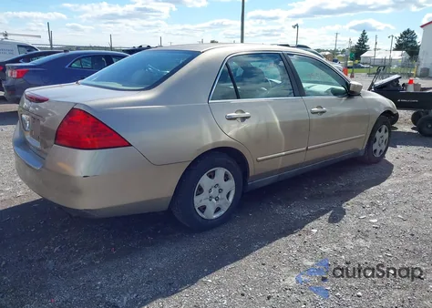 2007 Honda Accord 2.4 Lx from USA, damaged, VIN 3HGCM56417G704479